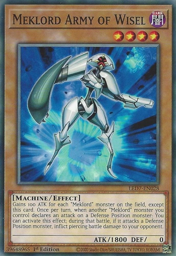 Meklord Army of Wisel (LED7-EN028) - Common