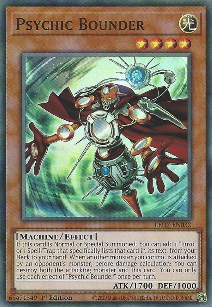 Psychic Bounder (LED7-EN032) - Super Rare