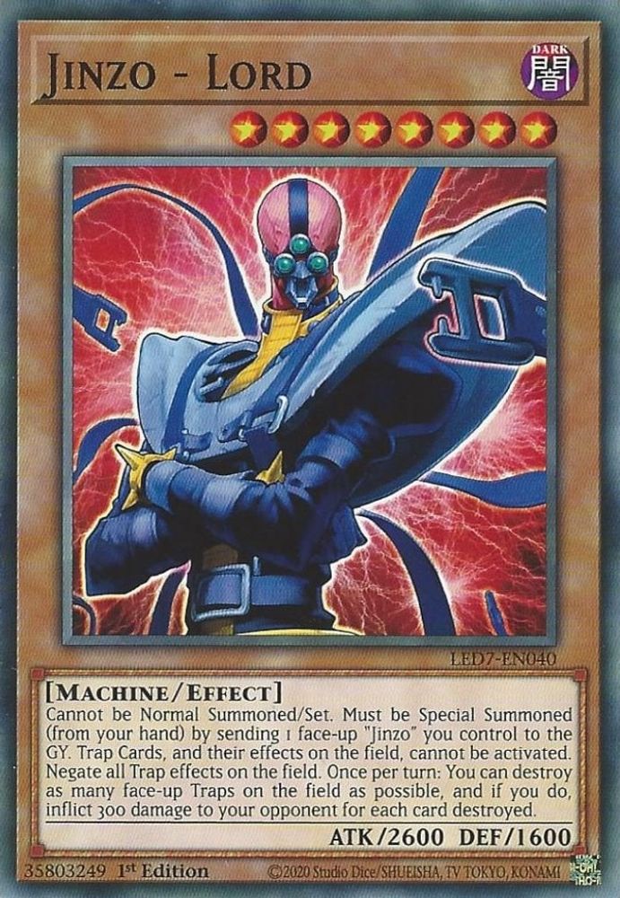 Jinzo - Lord (LED7-EN040) - Common
