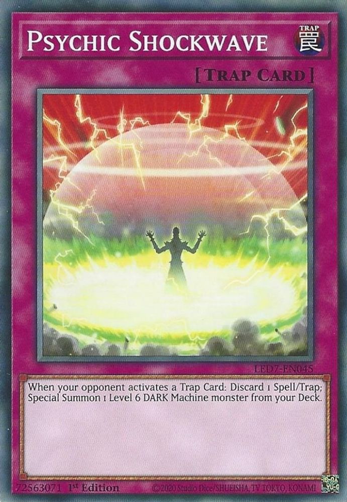 Psychic Shockwave (LED7-EN045) - Common