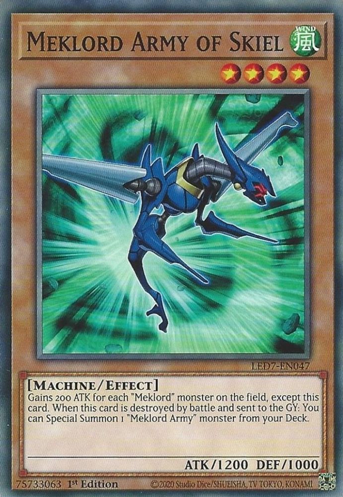 Meklord Army of Skiel (LED7-EN047) - Common