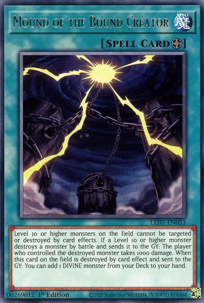 Monticule du créateur lié [LED7-EN053] Rare 