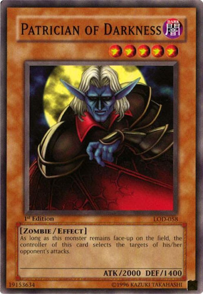 Patrician of Darkness (LOD-058) - Common