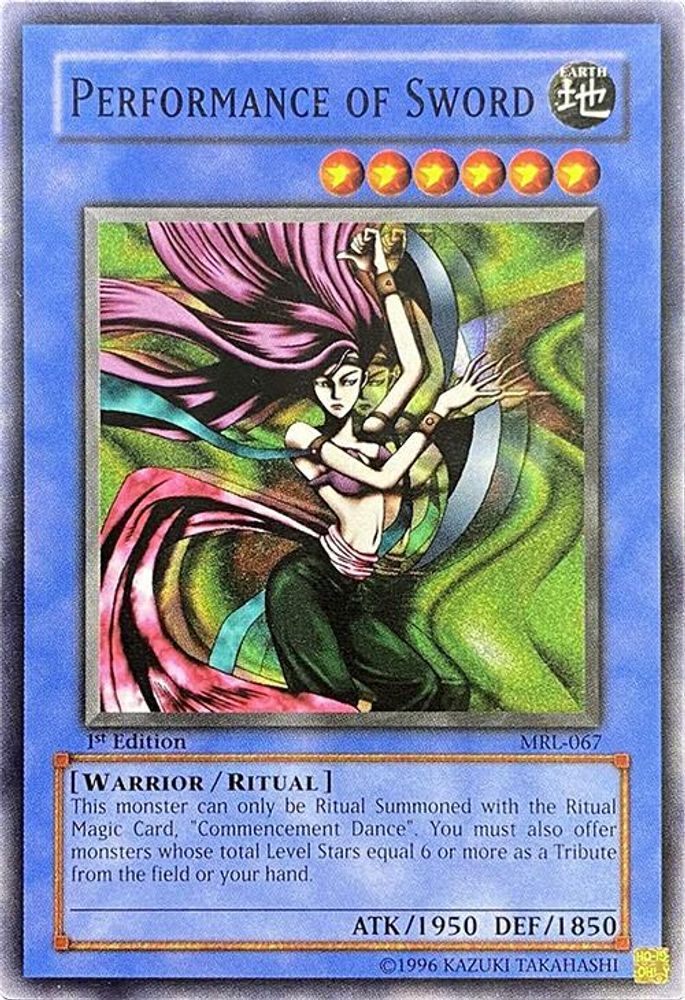 Performance of Sword (MRL-067) - Common