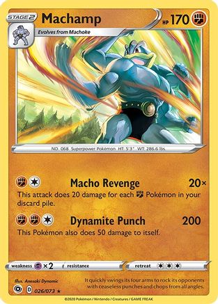 Machamp (026/073) [Épée et bouclier : la voie du champion] 