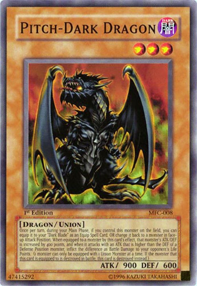 Pitch-Dark Dragon (MFC-008) - Common