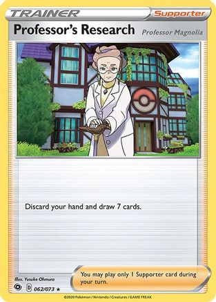Recherche du professeur (062/073) (Professeur Magnolia) [Épée et bouclier : Champion's Path] 