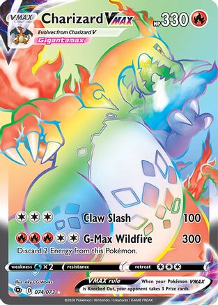 Charizard VMAX (Secret) 074  - Holofoil - Secret Rare