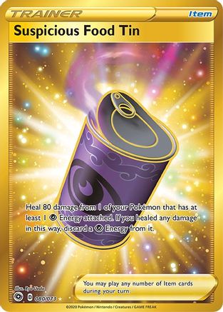 Suspicious Food Tin (Secret) 080  - Holofoil - Secret Rare