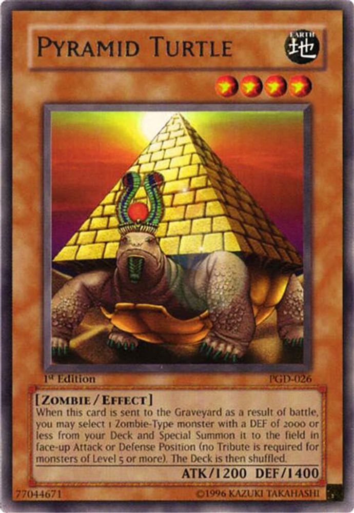 Pyramid Turtle (PGD-026) - Rare