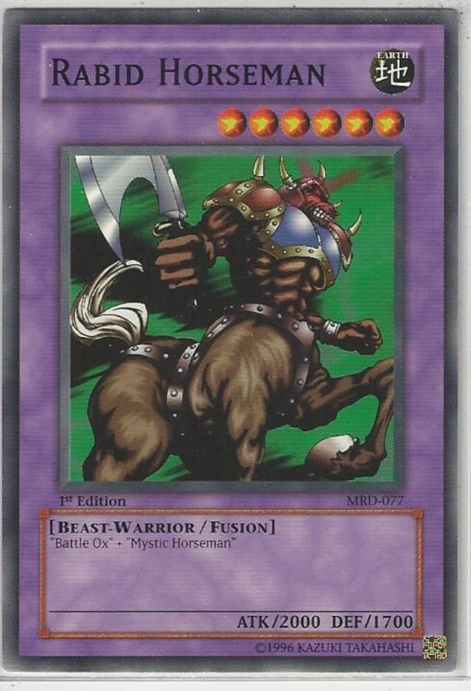 Rabid Horseman (MRD-077) - Common