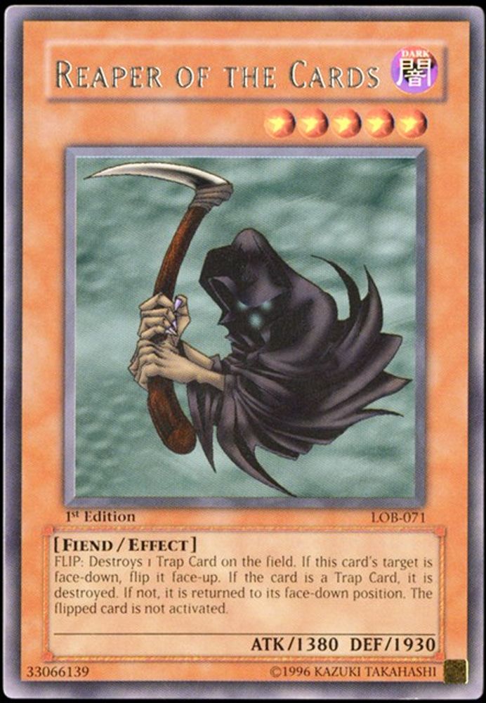 Reaper of the Cards (LOB-071) - Rare