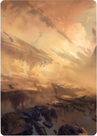 Plains Art Card (7/81) (ASZNR-007) - Art Series: Zendikar Rising