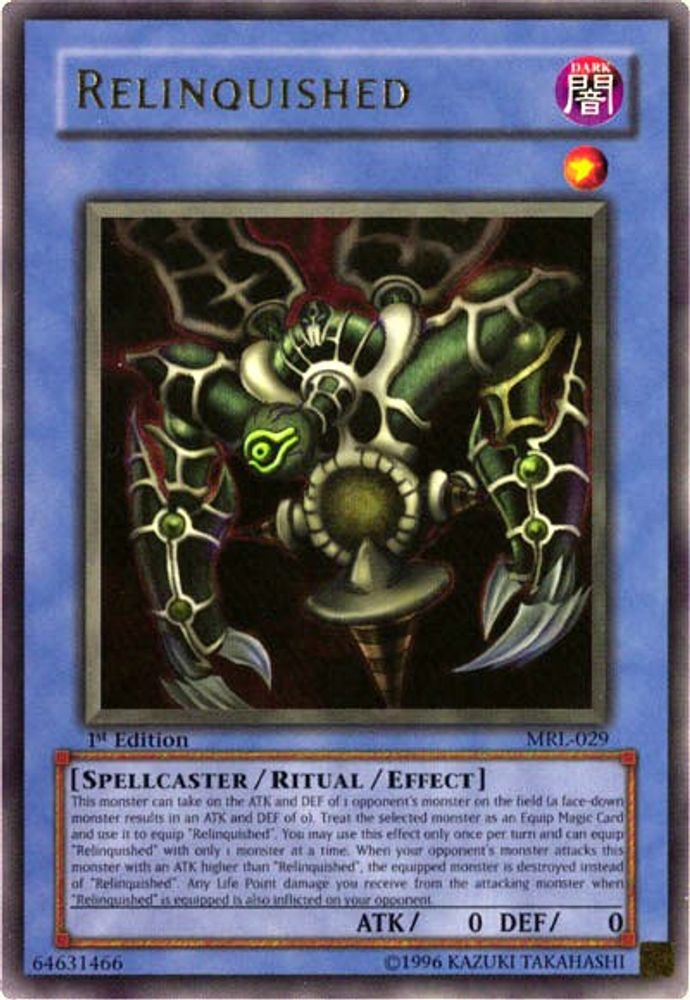 Relinquished (MRL-029) - Ultra Rare