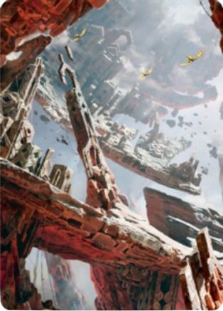 Mountain Art Card (18/81) (ASZNR-018) - Art Series: Zendikar Rising