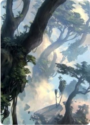 Forest Art Card (19/81) (ASZNR-019) - Art Series: Zendikar Rising