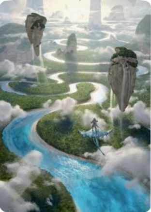 Clearwater Pathway Art Card (ASZNR-025) - Art Series: Zendikar Rising