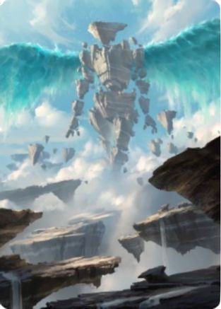Celestial Colonnade Art Card (ASZNR-033) - Art Series: Zendikar Rising