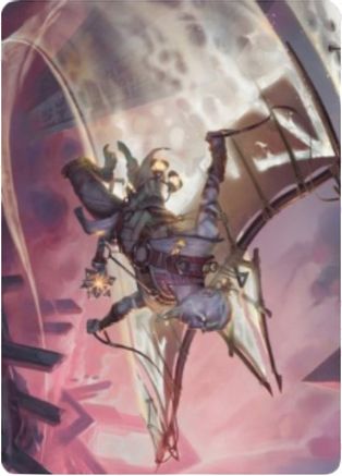 Kitesail Cleric Art Card (ASZNR-040) - Art Series: Zendikar Rising