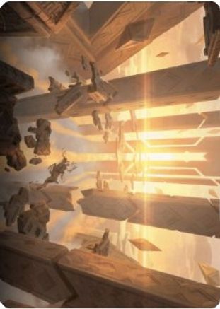 Skyclave Basilica Art Card (ASZNR-044) - Art Series: Zendikar Rising