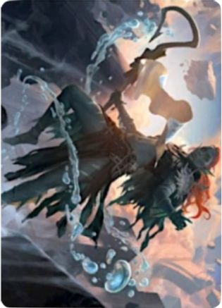 Expedition Diviner Art Card (ASZNR-47 ) - Art Series: Zendikar Rising