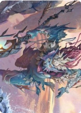 Umara Wizard Art Card (ASZNR-052) - Art Series: Zendikar Rising
