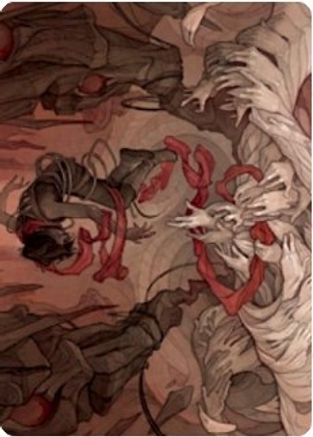Thwart the Grave Art Card (ASZNR-064) - Art Series: Zendikar Rising