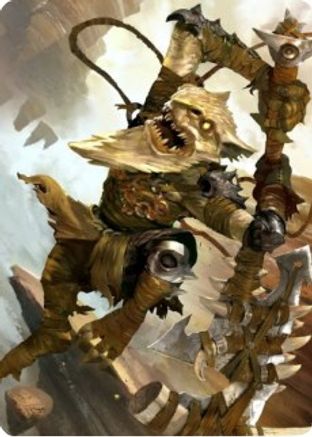 Teeterpeak Ambusher Art Card (ASZNR-067) - Art Series: Zendikar Rising
