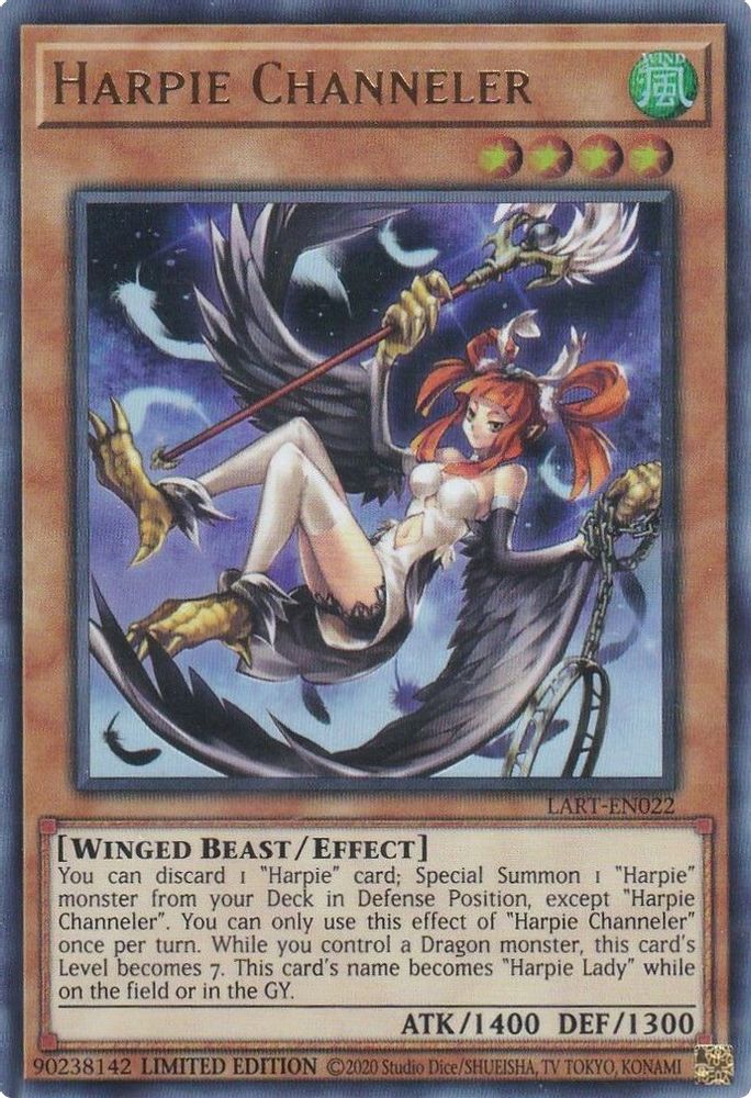 Canalisateur Harpie [LART-EN022] Ultra Rare 