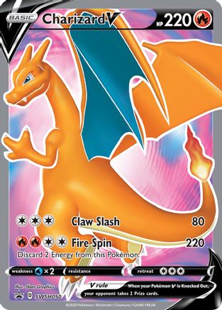 Charizard V SWSH050  - Holofoil - Promo