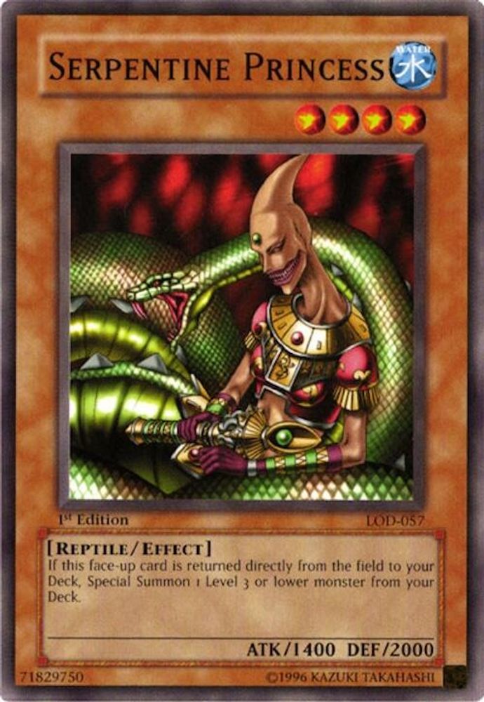Serpentine Princess (LOD-057) - Common