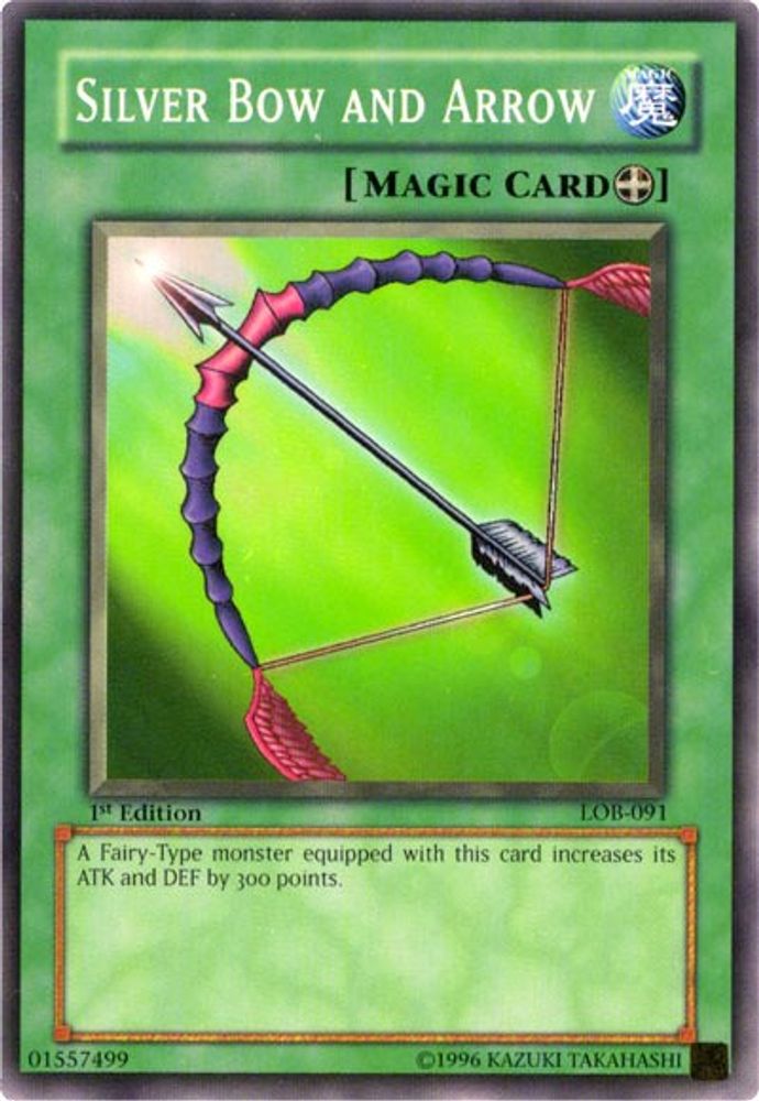 Silver Bow and Arrow (LOB-091) - Common
