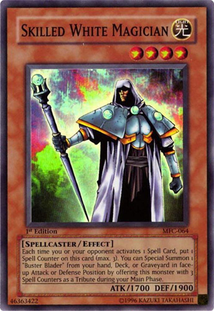 Skilled White Magician (MFC-064) - Super Rare