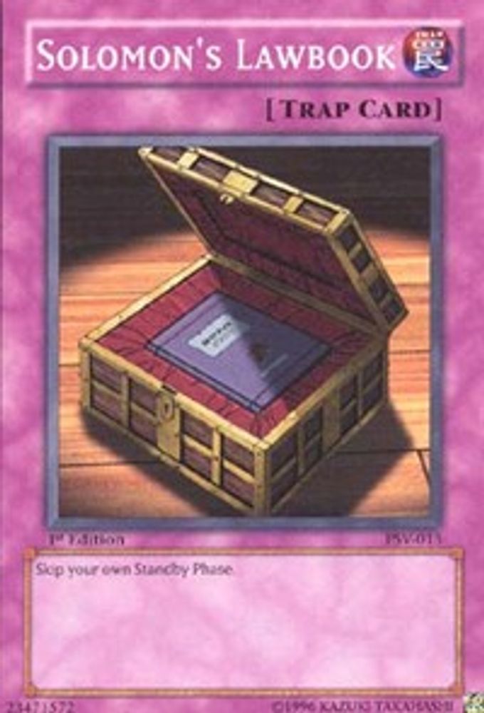 Solomon's Lawbook (PSV-013) - Common