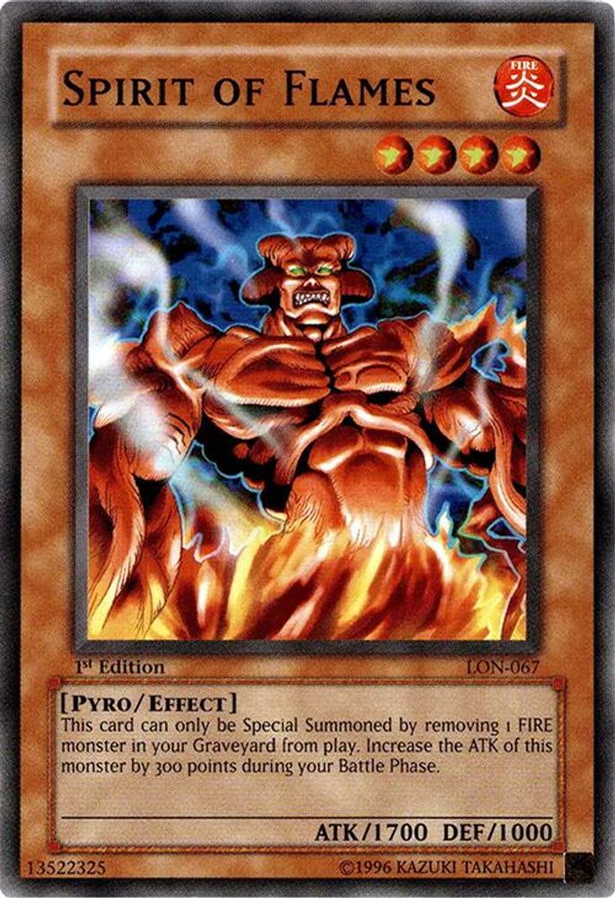 Spirit of Flames (LON-067) - Common