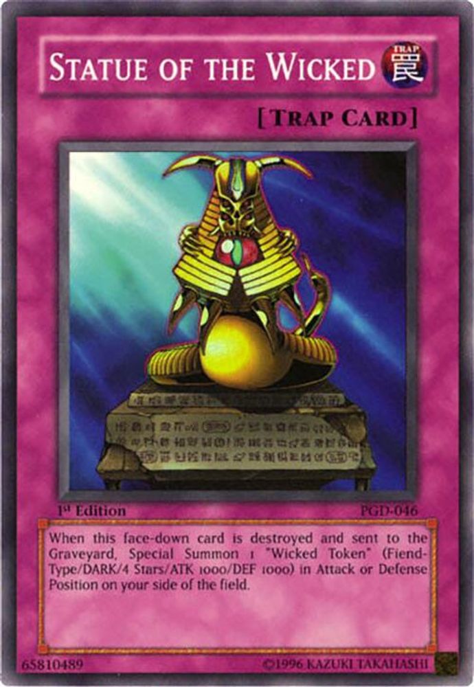 Statue of the Wicked (PGD-046) - Super Rare