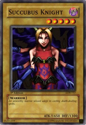 Succubus Knight (LOB-117) - Common
