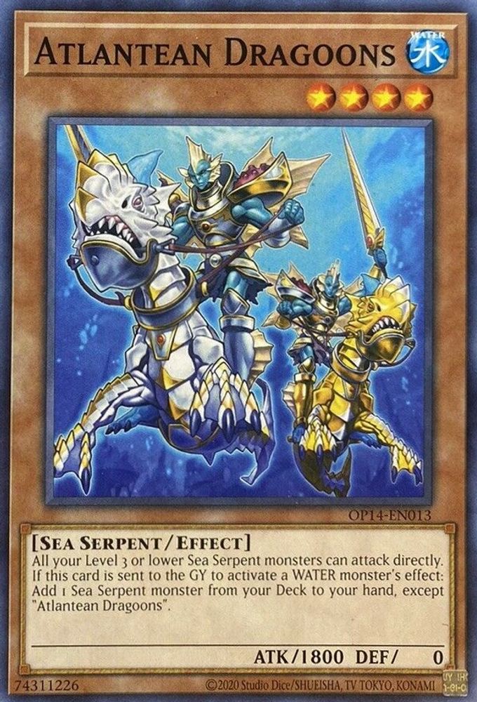Dragons atlantes [OP14-EN013] Commun 