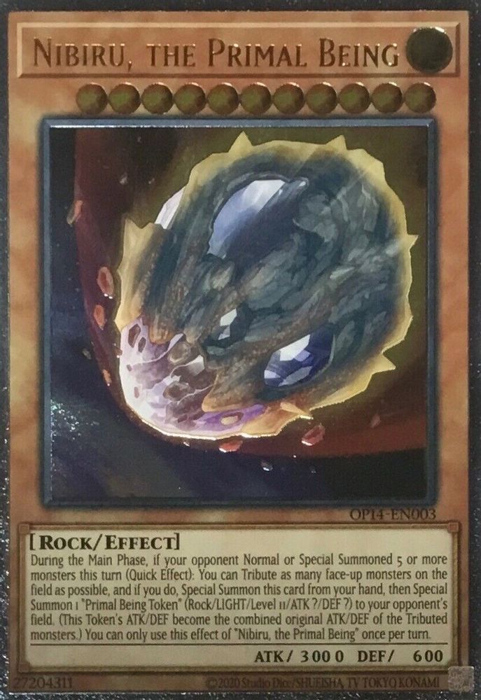 Nibiru, the Primal Being (UTR) (OP14-EN003) - Ultimate Rare