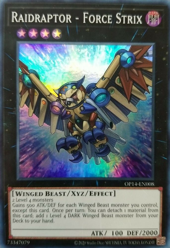 Raidraptor - Force Strix (OP14-EN008) - Super Rare