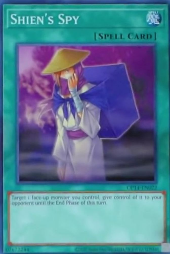 Shien's Spy (OP14-EN022) - Common