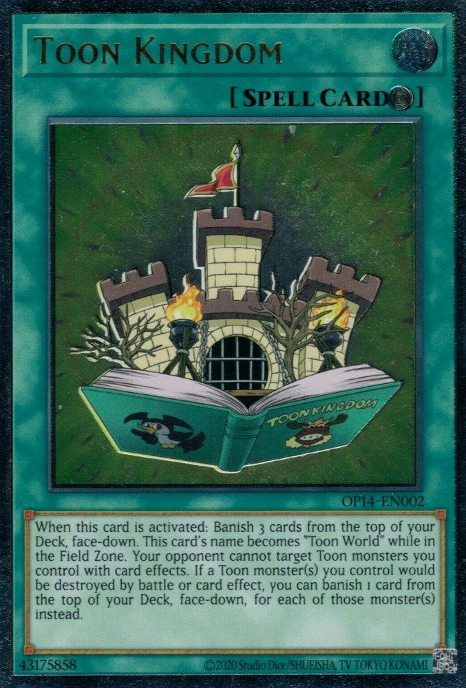 Toon Kingdom (UTR) (OP14-EN002) - Ultimate Rare