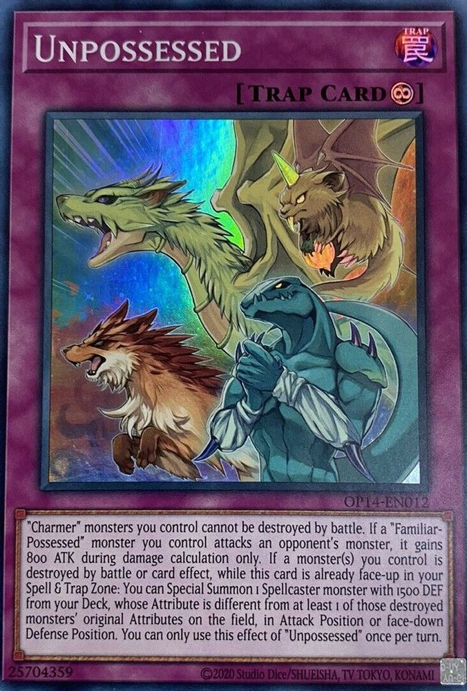 Unpossessed (OP14-EN012) - Super Rare
