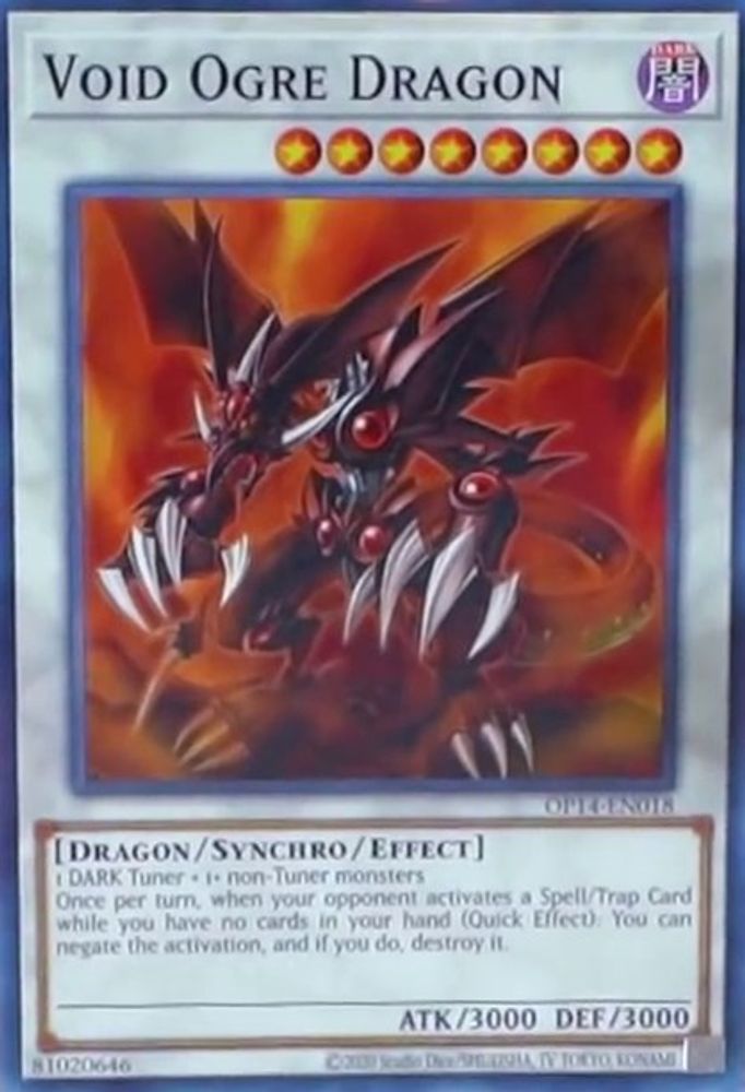 Dragon Ogre du Vide [OP14-EN018] Commun 