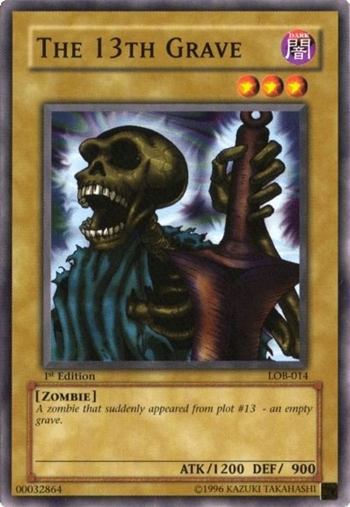 The 13th Grave (LOB-014) - Common