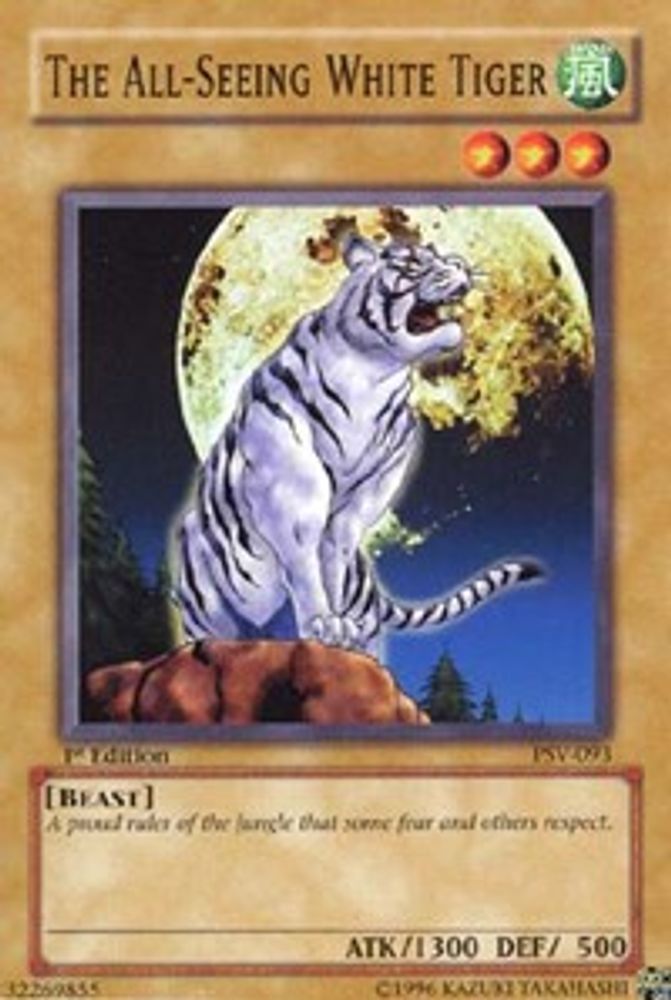 The All-Seeing White Tiger (PSV-093) - Common