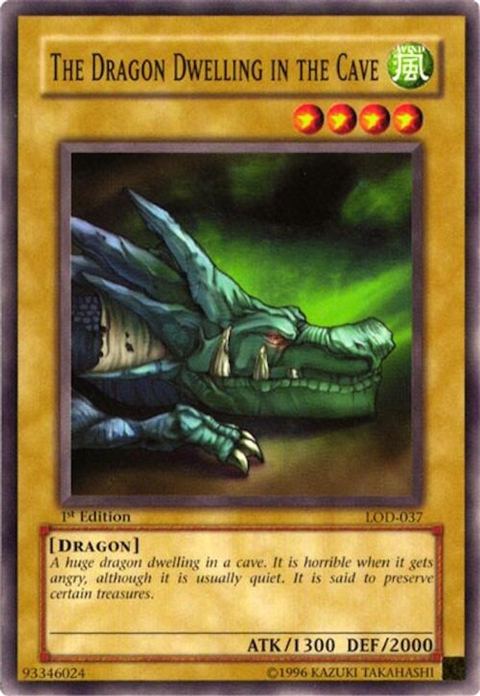 The Dragon Dwelling In The Cave (LOD-037) - Common