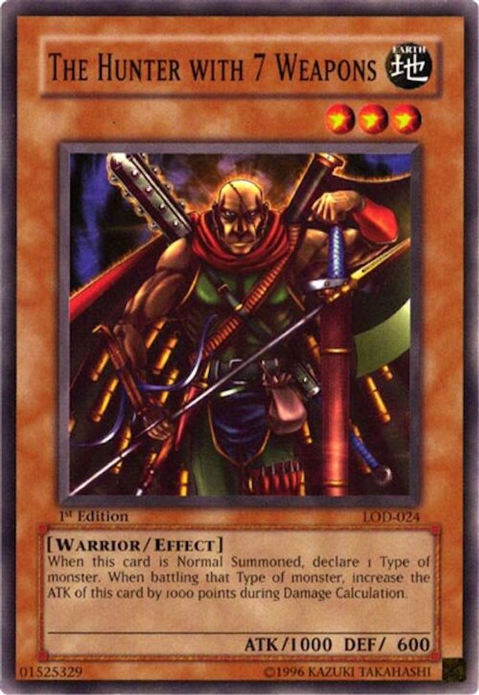 The Hunter with 7 Weapons (LOD-024) - Common