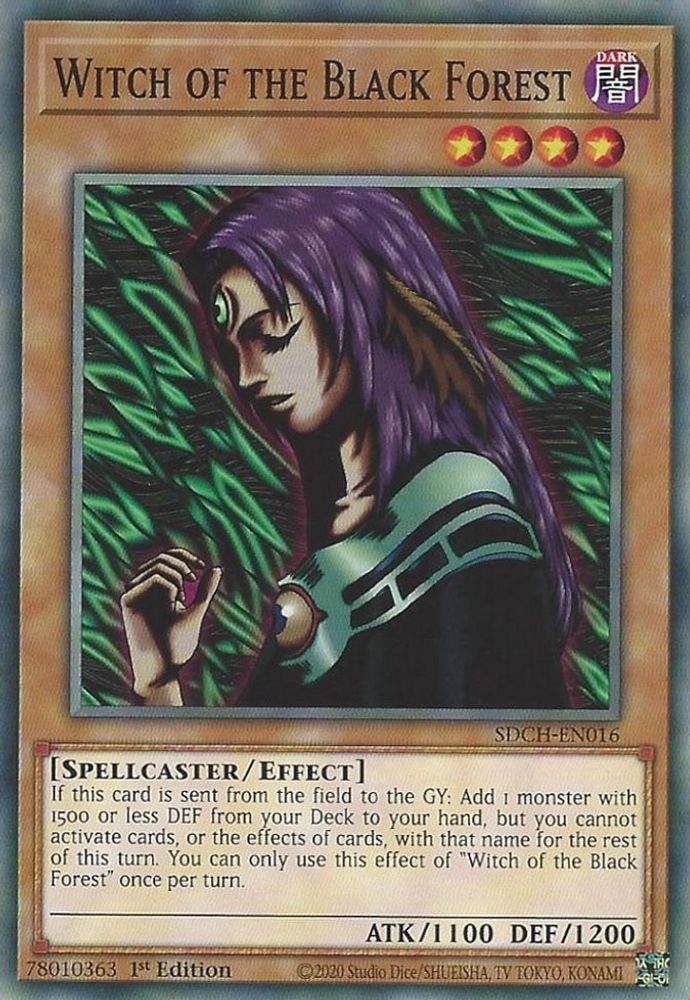 Witch of the Black Forest (SDCH-EN016) - Common