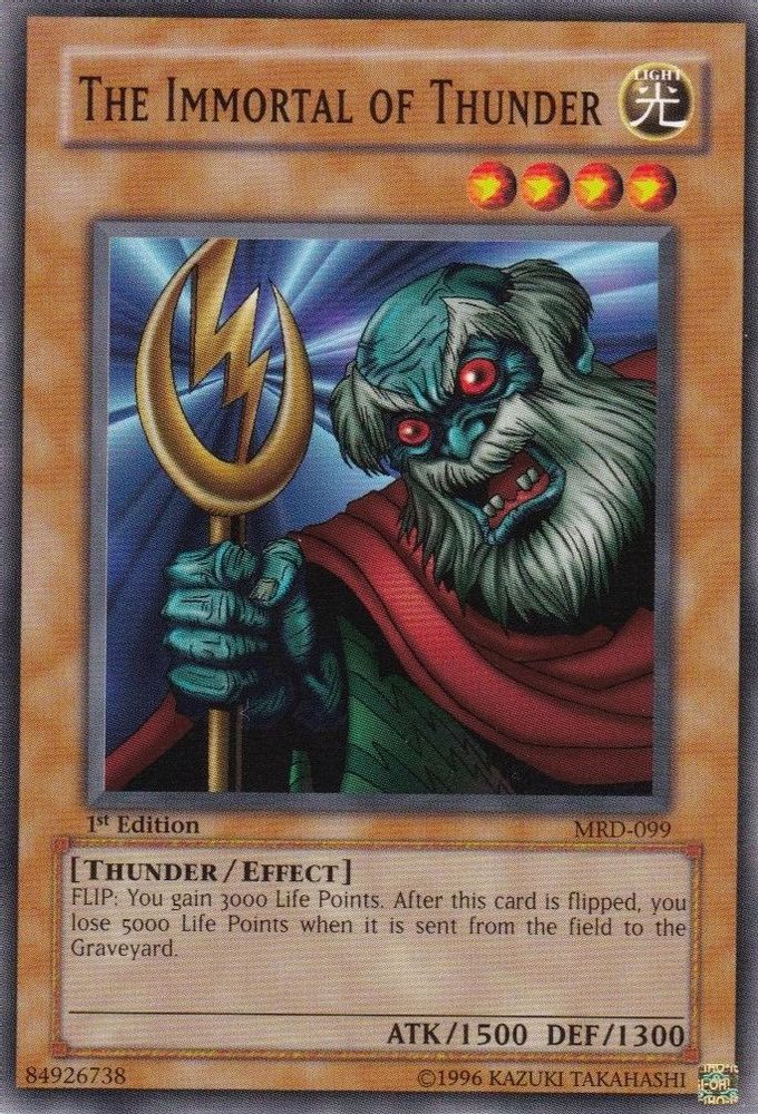 The Immortal of Thunder (MRD-099) - Common